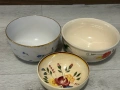 Лот от три старинни купички , снимка 10