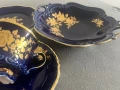 Уникален сет порцелан Echt kobalt с 24K, снимка 3