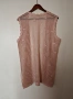 Нова дамска розова жилетка L размер, снимка 2