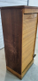 Ролетен шкаф кантонерка антика,винтидж(Tambour door®), снимка 4