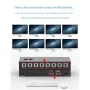 Продавам KVM USB K/M Синхронен суич за до 8 компютъра, споделящ 1 комплект мишка и клавиатура, снимка 10