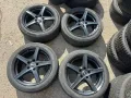 5x112 17 Джанти VW Passat Tiguan Audi A4 A6 Skoda Seat Mercedes ЕТ 35 J 7.5 Централен отвор 74.1 Мар, снимка 2