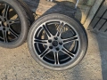 Джанти 17 цола 5x114.3 Enkei Honda EP3 Toyo R888 215/45/17, снимка 1