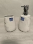 Комплект дозатор за сапун и чашка, снимка 2