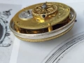 Швейцарски часовник с аларма на Meuron et Comp. 1780 година. , снимка 8