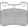 FERODO FSL1109 НАКЛАДКИ ПРЕДНИ 1.0 i, 1.0 X, 1.1 X, SX CITROEN Saxo / PEUGEOT 106  1993-2004  425493, снимка 1