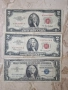 2 долара 1953,1963г,1 долар 1957г,със леки дефекти, снимка 1