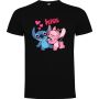 Нова детска тениска с героите Стич и Ейнджъл (Stitch & Angel), снимка 1 - Детски тениски и потници - 45747233