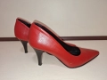 Продавам дамски кожени обувки с ток, снимка 3