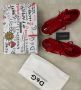 Червени кецове Dolce & Gabbana, снимка 1 - Кецове - 45076322