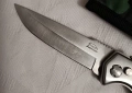 Сгъваем джобен нож,ножче с автоматично отваряне, снимка 4