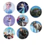 100 бр Замръзналото кралство Frozen малки самозалепващи лепенки стикери за ръчна изработка подарък, снимка 2