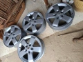 Оригинални алуминиеви джанти за Peugeot - 16 цола , снимка 1