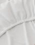Ropa De Cama памучен чаршаф с джоб 30 см 180 X 200 см и 2 бр калъфка за възглавници 50х90 см, бяло, снимка 2