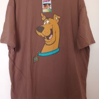 Кафява тениска с куче, снимка 3 - Тениски - 45428003