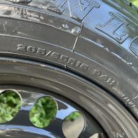 Резервна джанта с гума за Mercedes 5x112 + 205/65/15 Dunlop, снимка 3 - Гуми и джанти - 45559891