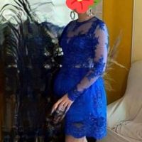 Синя рокля, снимка 1 - Рокли - 45707111