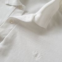 Fred Perry Pique Cotton Made In England Mens Size M /L ОРИГИНАЛ! Мъжка Тениска!, снимка 1 - Тениски - 45573192
