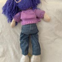 Колекционерска кукла с коса прежда.Дължина на куклата 60см, снимка 1 - Други ценни предмети - 45262711