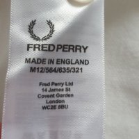 Fred Perry Pique Cotton Made In England Mens Size M /L ОРИГИНАЛ! Мъжка Тениска!, снимка 11 - Тениски - 45573192