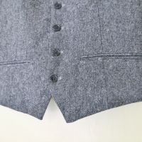 H&M Wool Vest / S* / мъжки елегантно официален елек с вълна / състояние: ново, снимка 6 - Костюми - 45201065