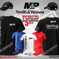 Smith & Wesson тениска и шапка cap & t-shirt, снимка 11 - Тениски - 45359284