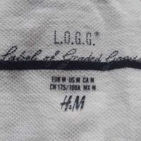 Блуза поло H&M с къс ръкав (L), снимка 5 - Спортни дрехи, екипи - 45466628