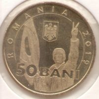 Romania-50 Bani-2019-KM# 445-Revolution of December 1989, снимка 1 - Нумизматика и бонистика - 45162825