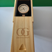 Часовник ORIGINAL GRAIN Maple Wood 100% Оригинален, снимка 11 - Мъжки - 44990471