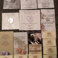 Пълен лот медни монети БНБ от серия Български творци, снимка 4 - Нумизматика и бонистика - 45545848