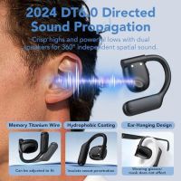 Нови Безжични Earbuds слушалки отворено ухо с Мощен Бас и Дълъг Живот, снимка 6 - Bluetooth слушалки - 45209373