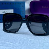 Gucci 2024 дамски слънчеви очила правоъгълни GG1326, снимка 8 - Слънчеви и диоптрични очила - 45571816