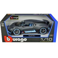 1:18 Метални колички: Bugatti Divo - Bburago Plus, снимка 8 - Колекции - 45202521