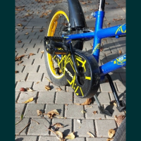 Детски велосипед 18 цола, запазен! , снимка 10 - Велосипеди - 45040146