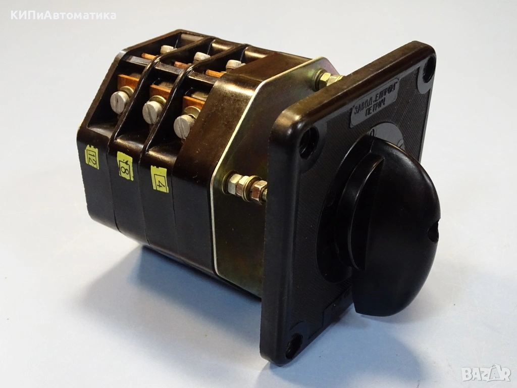 пакетен превключвател ПЕП 63/20А реверс 380V 3-секционен, снимка 1