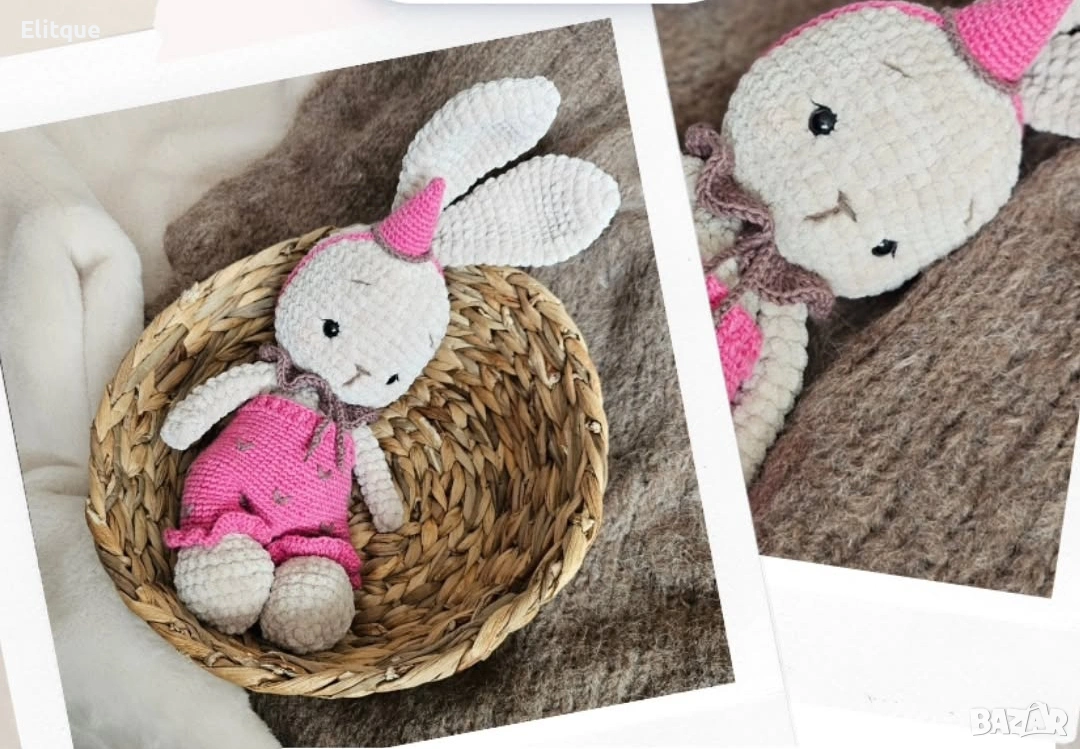 плетено зайче , снимка 1