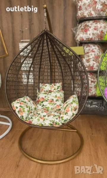Люлка градинска висяща люлка тип гнездо,яйце–Промоция!, снимка 1