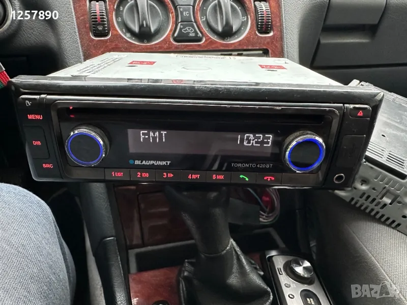 Авто радио Blaupunkt bluetooth USB SD CD MP3 , снимка 1