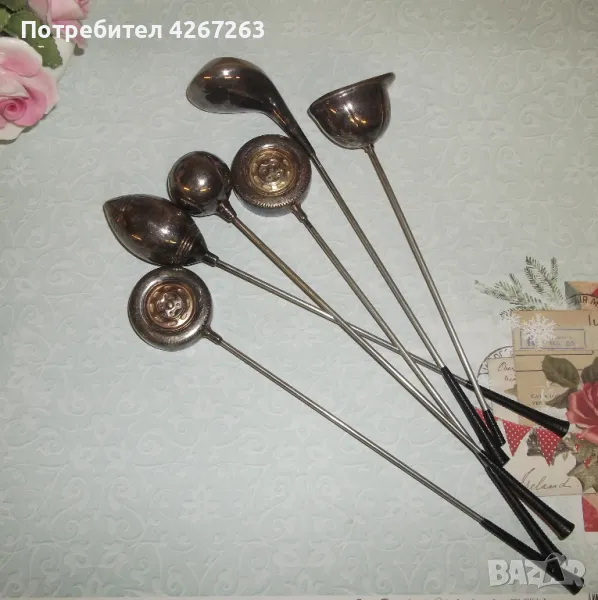 6 броя бъркалки-охладители за коктейли, снимка 1