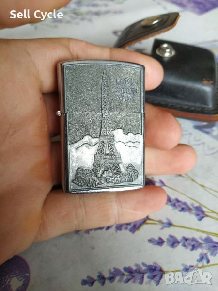✅Запалка ZIPPO в кожено калъфче❗, снимка 1