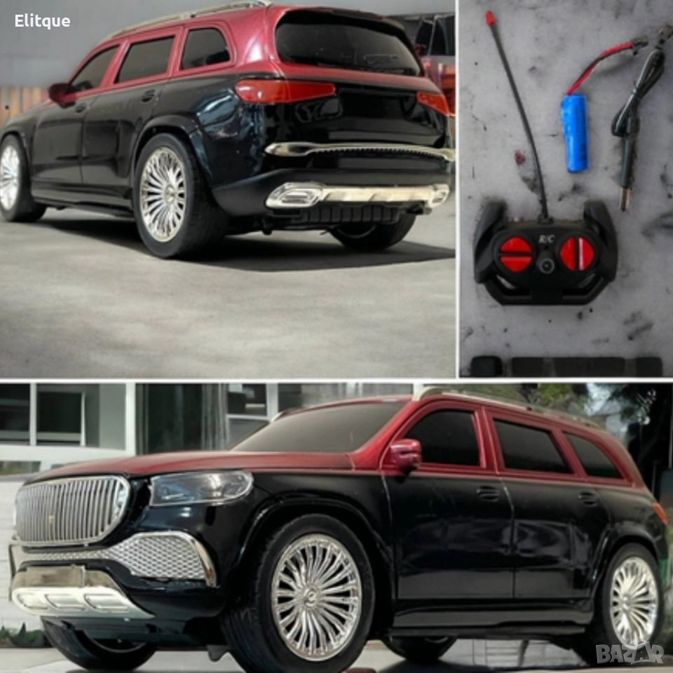 Радиоуправляема кола Mercedes-Benz Maybach GLS – луксозен коледен подарък за деца, снимка 1