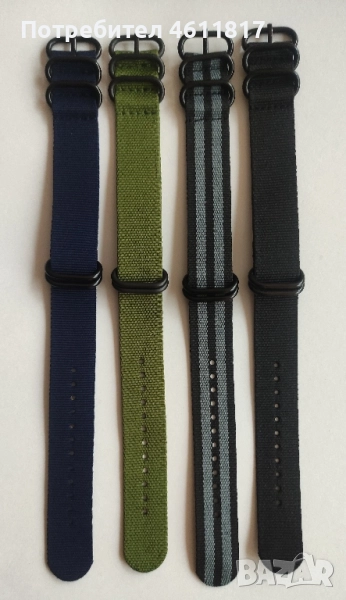 Текстилна каишка НАТО 22мм, снимка 1