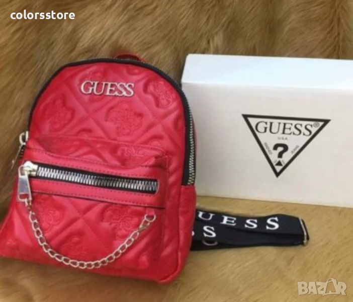 Червена раница  Guess-SG140pe, снимка 1