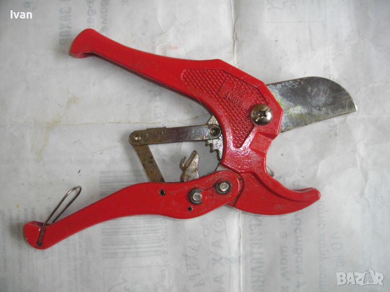 195мм ф42мм Нова немска ножица за рязане на ППР ПВЦ пластмасови тръби PPR PVC масивна, снимка 1