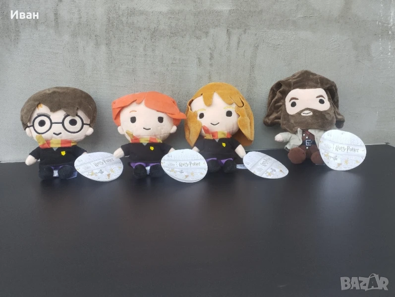 Оригинална плюшена играчка Хари Потър , Хармаяни , Рон , хагрид, снимка 1
