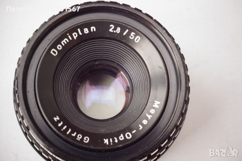 Domiplan 50mm f2.8 Mayer optik gorlitz M42, снимка 1