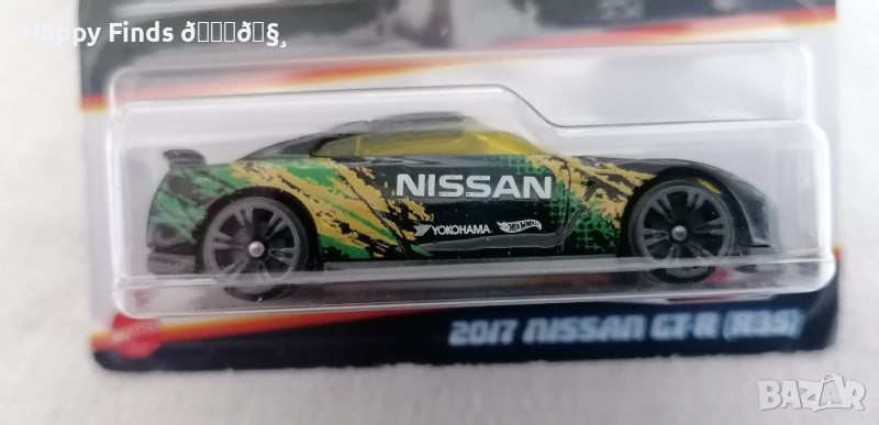 💕🧸Hot Wheels 2017 Nissan GT_R R35 NEON SPEEDERS, снимка 1