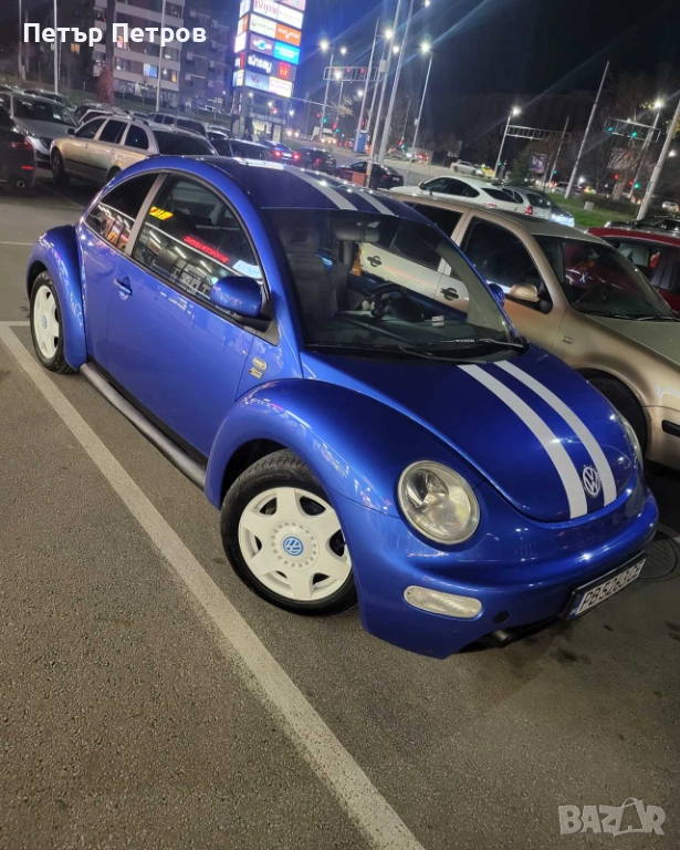 VW NEW BEETLE 2.0i 115hp CLIMA-GAZ INJ-Подгрев-ТОП СЪСТОЯНИЕ!, снимка 1