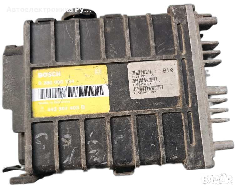 компютър VOLKSWAGEN, GOLF, AUDI ,BOSCH ,0 280 000 734, 0280000734, 443 907 403 D, 443907403D , снимка 1