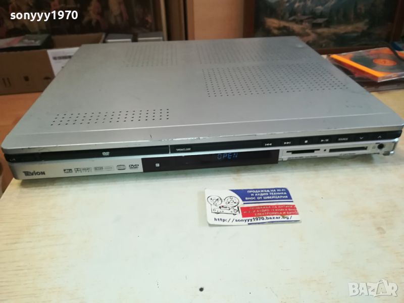 TEVION DR2004 DVD RECEIVER-ВНОС SWISS 0804241605, снимка 1